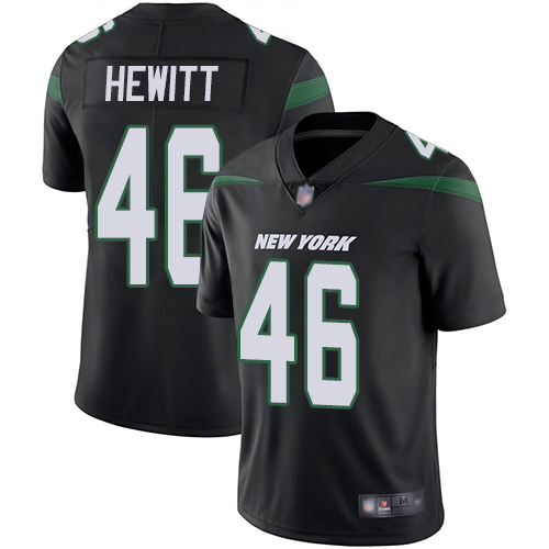 New York Jets Limited Black Men Neville Hewitt Alternate Jersey NFL Football #46 Vapor Untouchable
